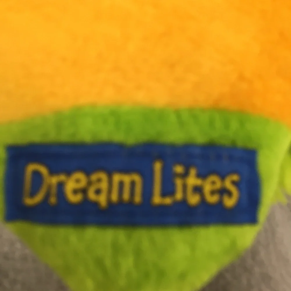 Pillow Pets Dream Lites TMNT Raphael Ninja Turtles Starry Night Light Plush 2013